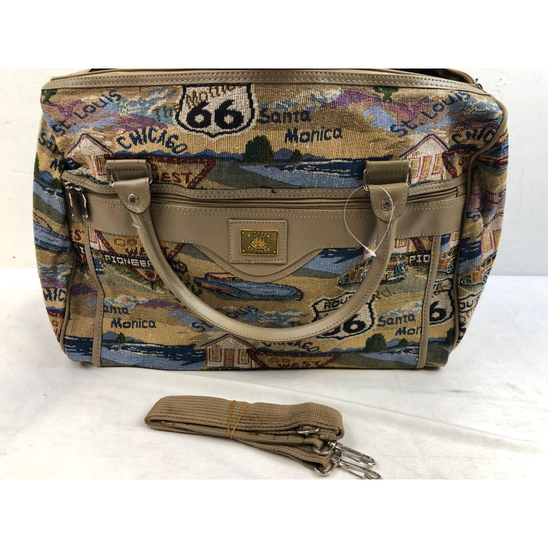 Pioneer Express Route 66 Tapestry, Large Shoulder Bag