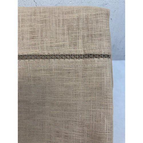 Grand Luxe Linen Grommet Single Curtain Panel, 50in x 63in