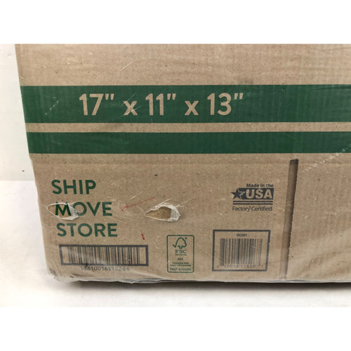 Pen+Gear Large Recycled Moving and Storage Boxes, 24 x 16 x 19in, Kraft 25 Count