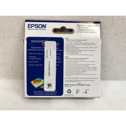 EPSON T232 Claria Genuine Ink Standard Capacity Black Cartridge