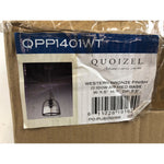 Quoizel QPP1401WT Piccolo Pendant 11.5in Mini Pendant in Western Bronze Finish