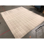 7ft 10in x 9ft 10in Better Homes & Gardens Beige Plaid Wool Indoor Area Rug