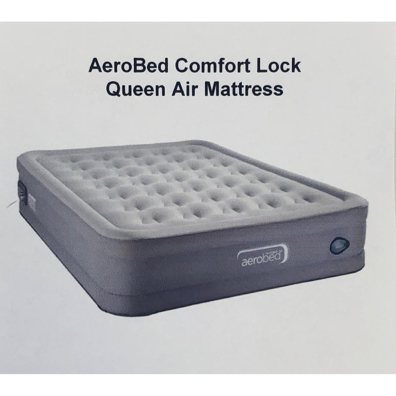 AeroBed Comfort Lock Queen Air Mattress Storage Steals Daily Deals