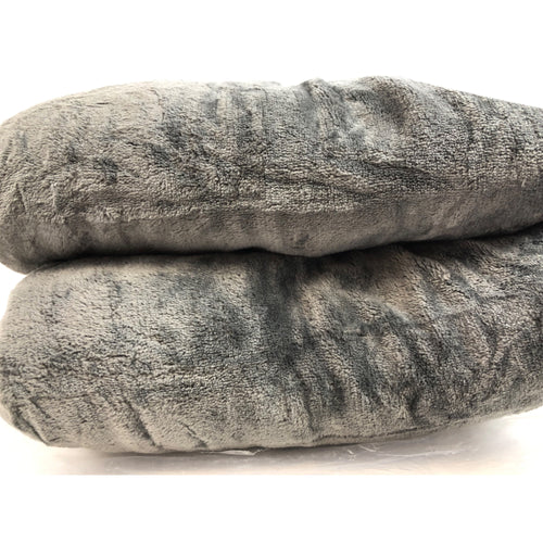 JML Sherpa Fleece Blanket Twin Size, Gray