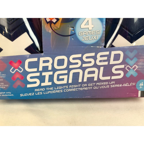 Crossed Signals Game, Electronic Game with Pair of Talking Light Wands
