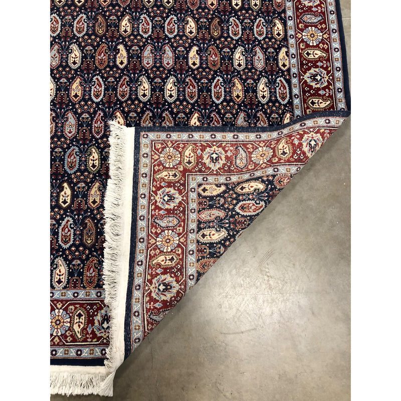 Hereke Paisley Handmade Oriental Rug, 7ft x 5ft