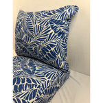 Leaf Print Outdoor Cushion Set, 23x25in and 21x26in