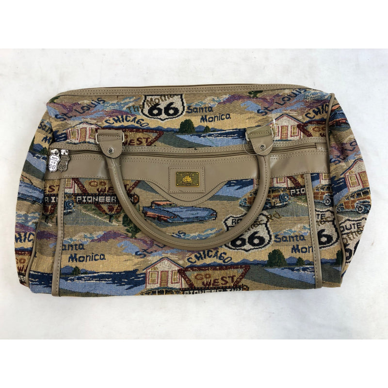 Pioneer Express Route 66 Tapestry, Large Shoulder Bag