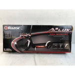 Razor A5 Lux Black Label Kick Scooter - Large 8 Wheels, Foldable, Lightweight