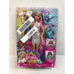 Barbie Fantasy Hair Fashion Doll with Colorful Blonde Hair, Accessories