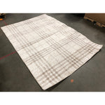 My Texas House Highlands 6ft X 9ft Beige Plaid Area Rug