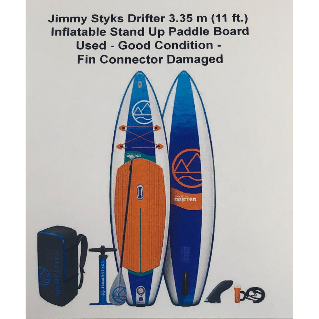 Jimmy Styks Drifter 3.35 m (11 ft.) Inflatable Stand Up Paddle Board