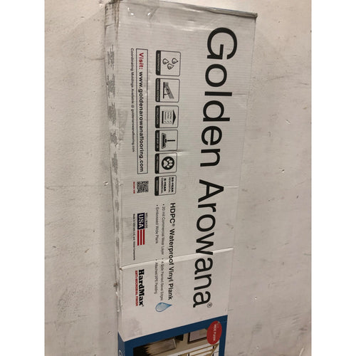 Golden Arowana Waterproof HDPC Waterproof Vinyl Plank, Macchiato, 15.22 sq. ft.
