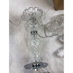 B5/265/4 Chandelier, 4 Light, Silver With Hearts