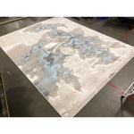 8ft x 10ft, Feizy Jewel Rug, Taupe Blue