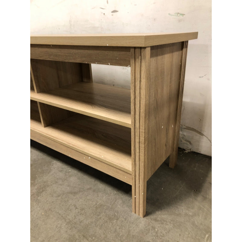 FITUEYES Television Stands, Oak Wood, 70 x 15.5 x 23.6