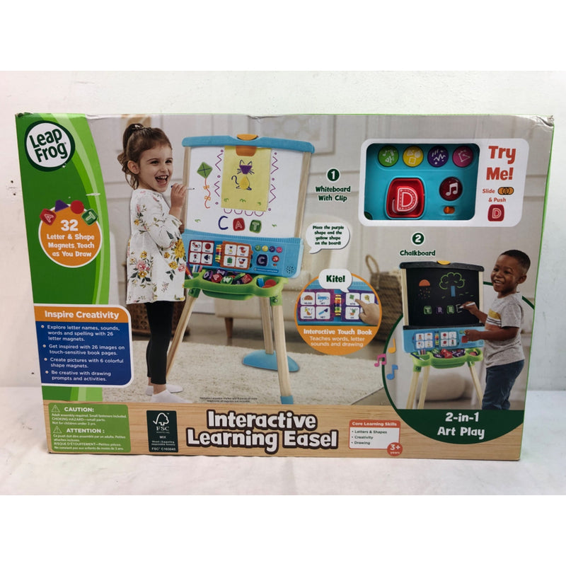 LeapFrog Interactive Learning Easel FSC-Mix Wood with Accessories