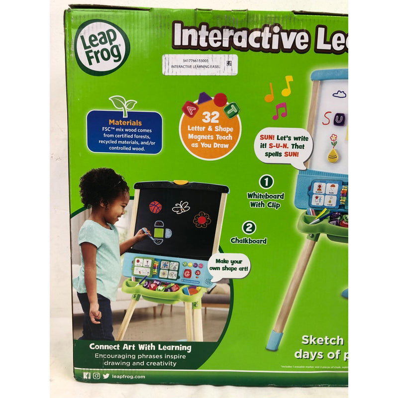 LeapFrog Interactive Learning Easel FSC-Mix Wood with Accessories