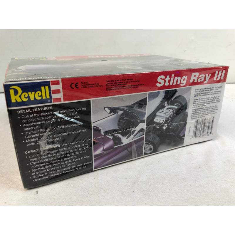 Revell Sting Ray III Chevrolet Model Kit #7346 1:25 Scale 1993