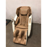 Real Relax 3D Massage Chair, Full Body Zero Gravity Recliner, Brown