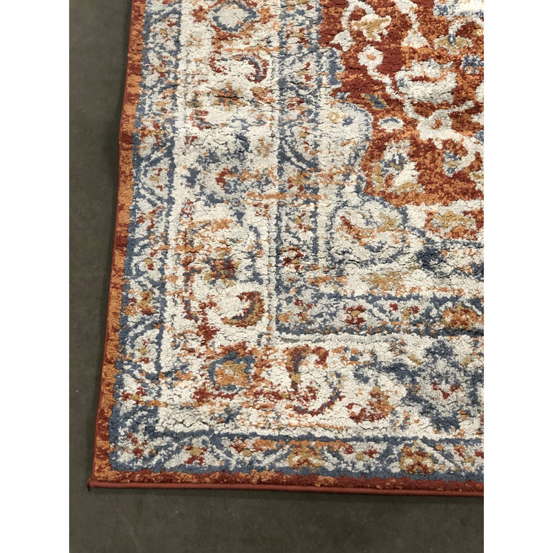 5ft x 7ft Icon Area Rug, Vera Red