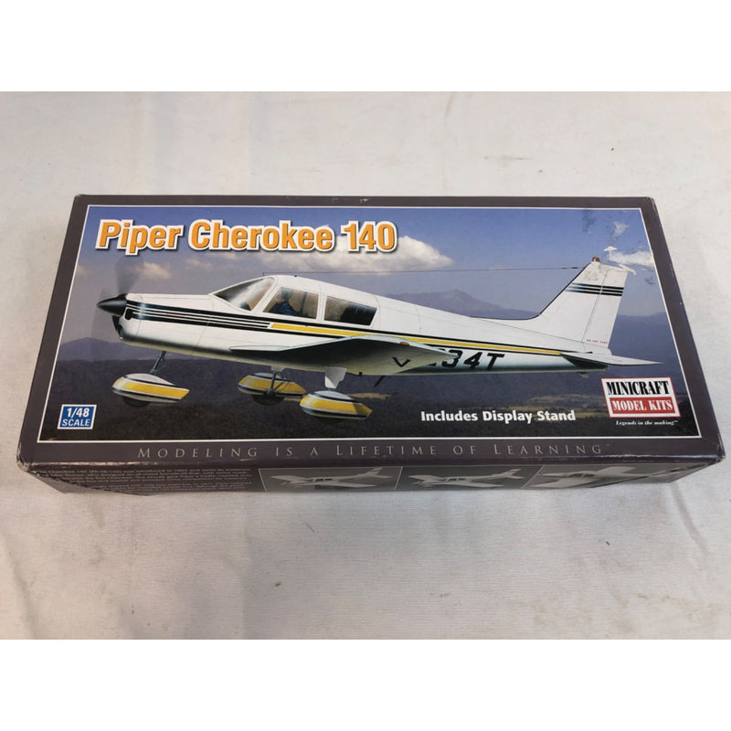 Minicraft Piper Cherokee 140 1:48 Scale Plastic Model Kit  #11610