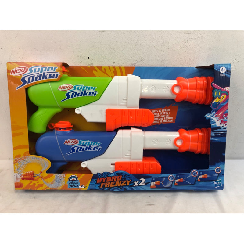 Nerf Super Soaker Hydro Frenzy Water Blaster 2 Pack