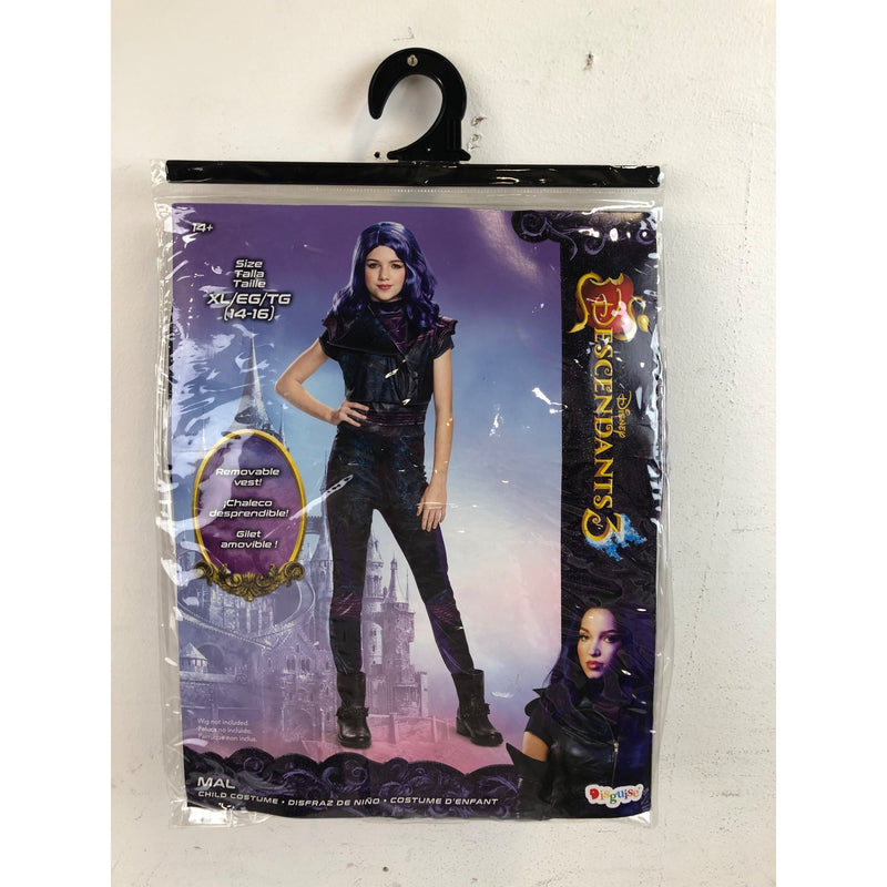 Disguise Costume Descendants 3 Classic Mal Costume - Child Size X Large 14/16