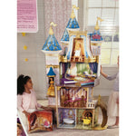 KidKraft Disney Princess Royal Celebration Wooden Castle Dollhouse