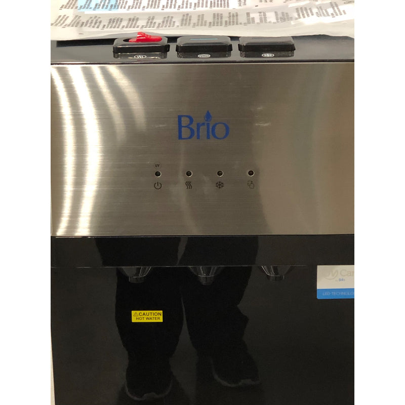 Brio 500 Water Cooler Dispenser Bottom Loading 5 Gallon Capacity Tri-Temperature