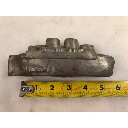 Battleship 612 Ocean Cruiser Vintage Pewter Ice Cream Mold Krauss S & Co