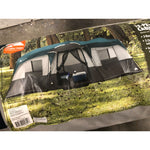 Ozark Trail 12 Person Tent,  20ft x 10ft Instant Cabin Tent in Gray and Teal