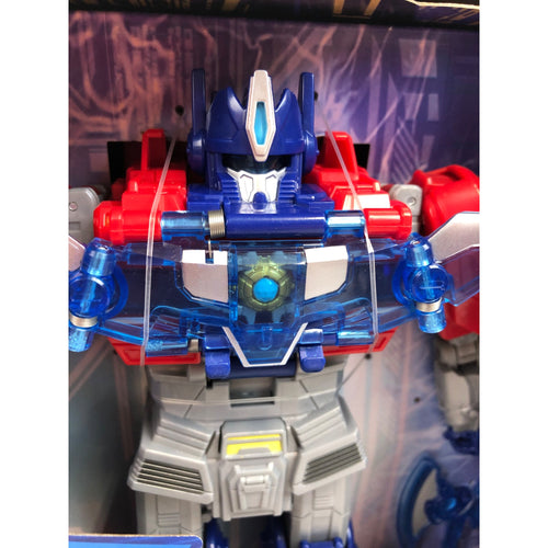 Transformers One Power Flip Optimus Prime (Orion Pax) Action Figure, 10in