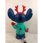 Christmas Stitch Lilo and Stitch with Antlers and Sweater Blow Mold Decor, 27in