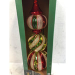 Holiday Time Battery Operated LED Lighted Finial Christmas Lawn Stake, 32 in