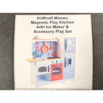 KidKraft Mosaic Magnetic Play Kitchen with Ice Maker & Accessory Play Set