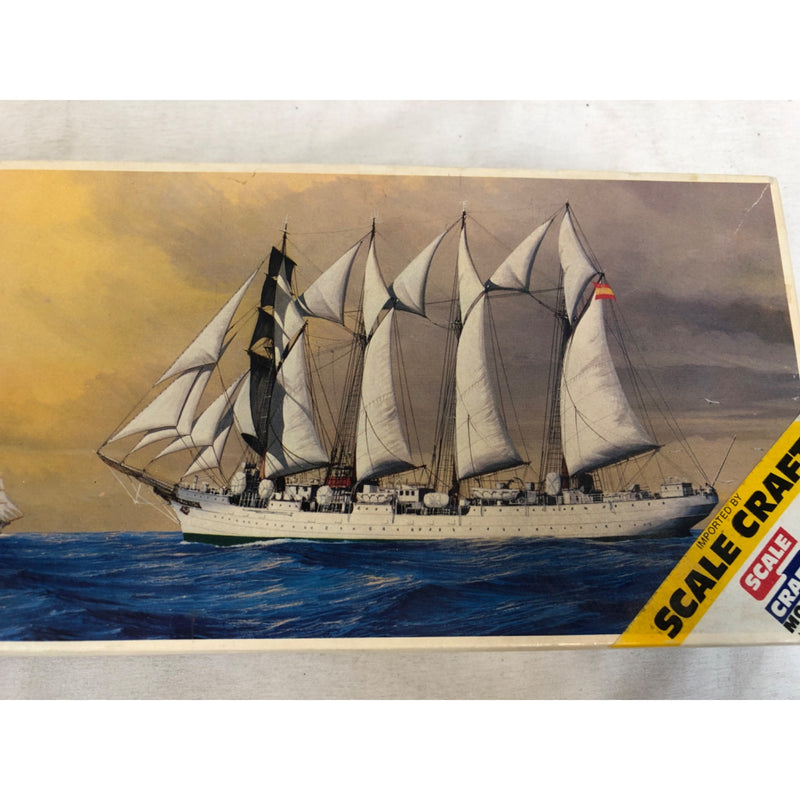 Imai Scale Craft Juan Sebastian De Elcano Topsail Schooner 1:350 Scale Model Kit