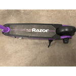 Razor Black Label E100 Electric Scooter Purple, up to 10 mph, Max 120lbs