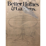 Better Homes & Gardens Canton Round Dining Table, Tobacco Oak Finish