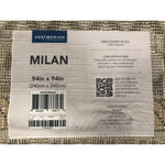 7ft 10in Round, Milan Rug, Benicia