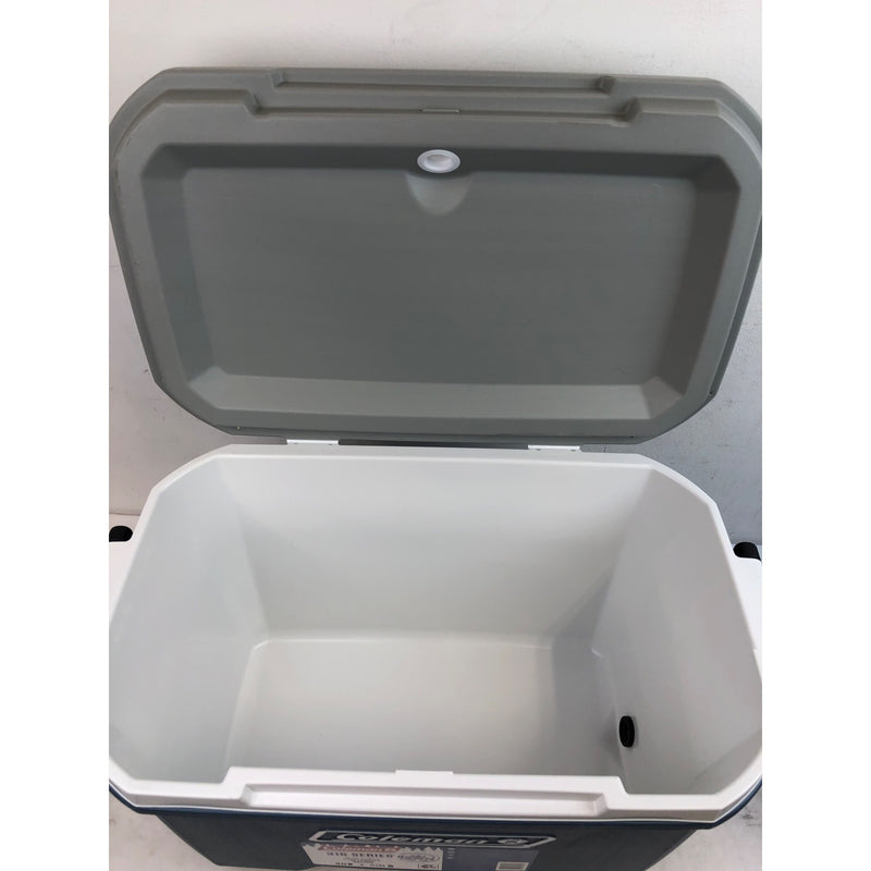 Coleman 52 qt Hard Sized Cooler / Ice Chest, 316 Series, Lakeside Blue