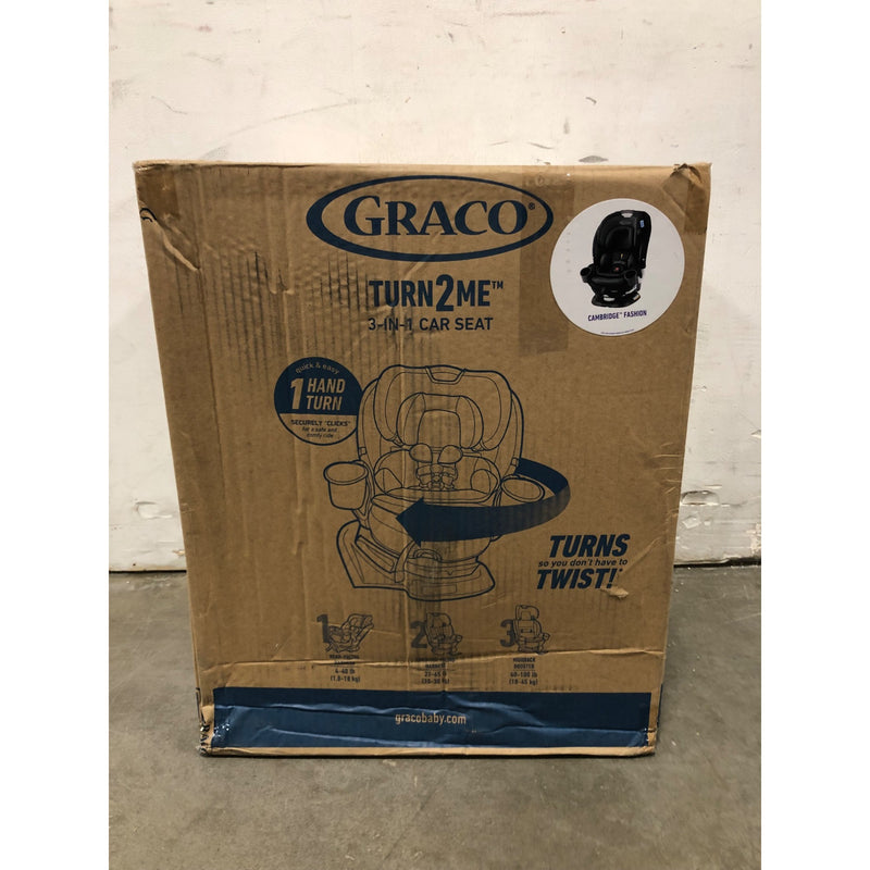 Graco Turn2Me 3-in-1 Car Seat, Rotating Convertible Car Seat, Easy Installation