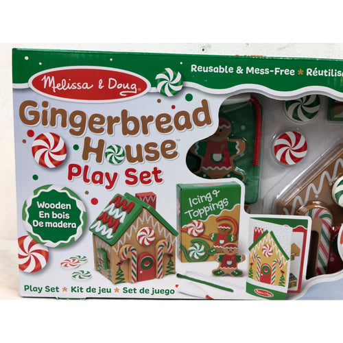 Melissa & Doug Wooden Gingerbread House - FSC Certified