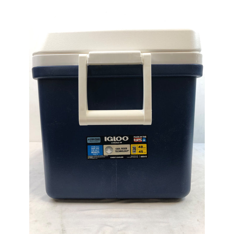 Igloo 48 QT Laguna Hard Sided Ice Chest Cooler, Navy