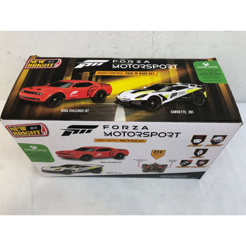 New Bright (1:16) Forza Motorsport Corvette & Challenger Battery RC Set, 9166U