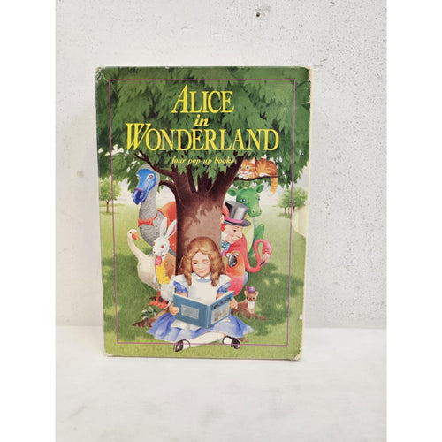 Alice in Wonderland, Four Pop-up Books, Treasury Collection