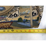 Pioneer Express Route 66 Tapestry, Large Shoulder Bag