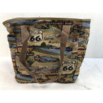 Route 66 Tapestry Tote Bag