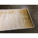 LaDole Rugs Smooth Area Rug, Yellow Azra Vincenza, 5ft x 2ft 8in