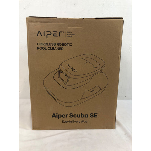 Aiper Scuba SE Cordless Pool Vacuum Robotic Cleaner for Flat Above Ground Pools